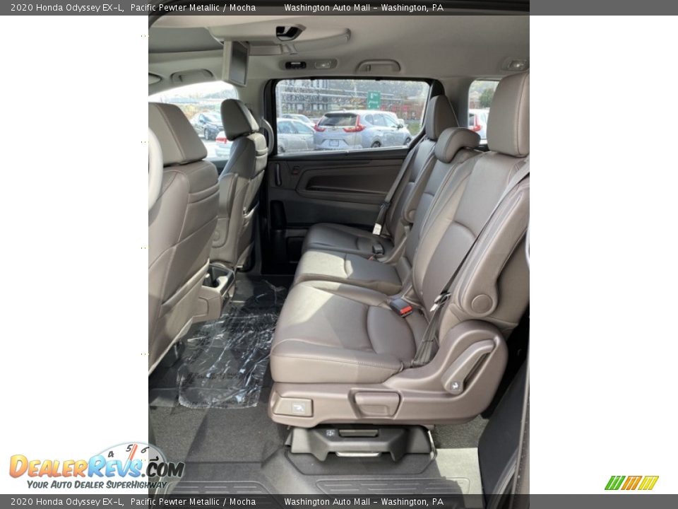 2020 Honda Odyssey EX-L Pacific Pewter Metallic / Mocha Photo #17