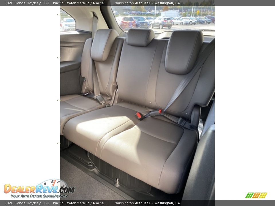 2020 Honda Odyssey EX-L Pacific Pewter Metallic / Mocha Photo #19