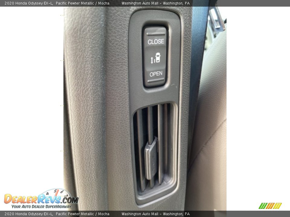 2020 Honda Odyssey EX-L Pacific Pewter Metallic / Mocha Photo #20