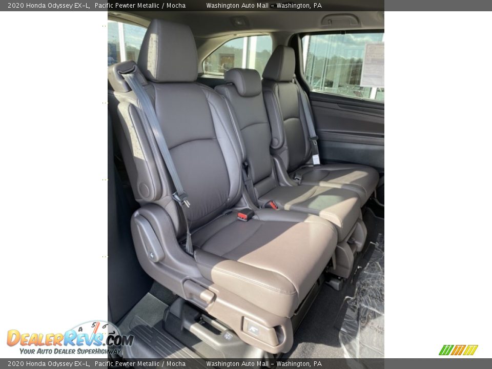 2020 Honda Odyssey EX-L Pacific Pewter Metallic / Mocha Photo #24