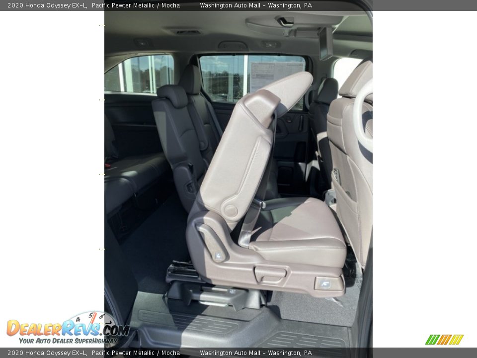 2020 Honda Odyssey EX-L Pacific Pewter Metallic / Mocha Photo #25