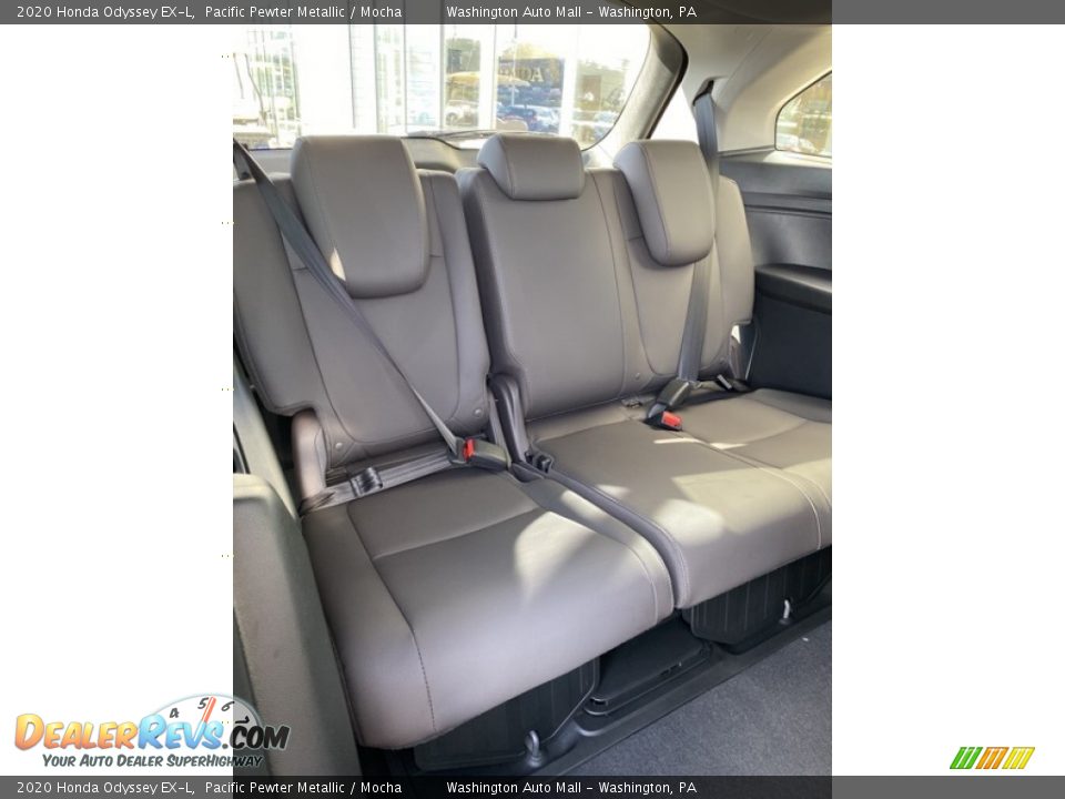 2020 Honda Odyssey EX-L Pacific Pewter Metallic / Mocha Photo #26