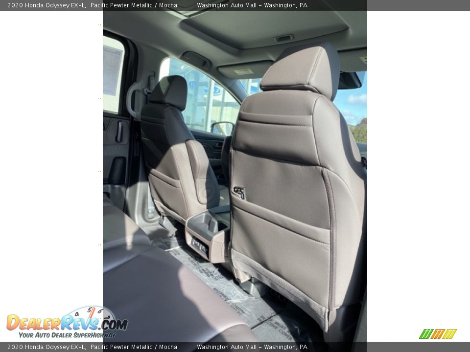 2020 Honda Odyssey EX-L Pacific Pewter Metallic / Mocha Photo #32