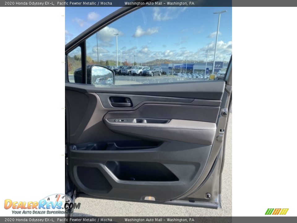 2020 Honda Odyssey EX-L Pacific Pewter Metallic / Mocha Photo #33
