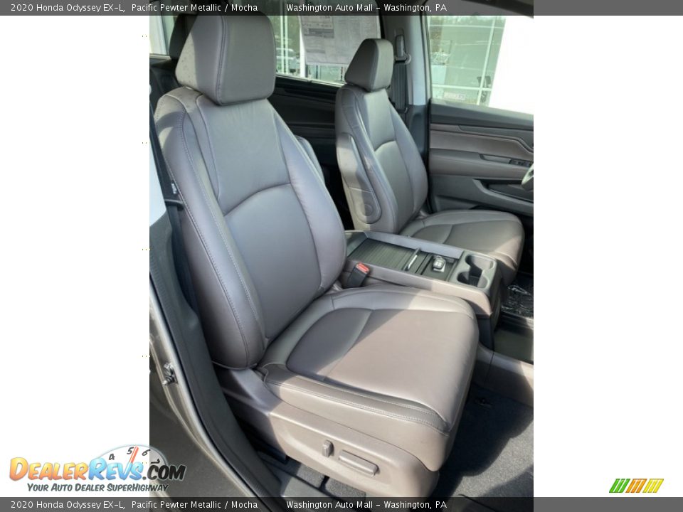 2020 Honda Odyssey EX-L Pacific Pewter Metallic / Mocha Photo #34