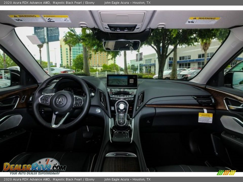 2020 Acura RDX Advance AWD Majestic Black Pearl / Ebony Photo #9
