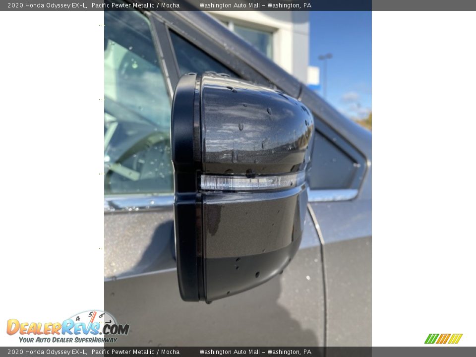 2020 Honda Odyssey EX-L Pacific Pewter Metallic / Mocha Photo #36