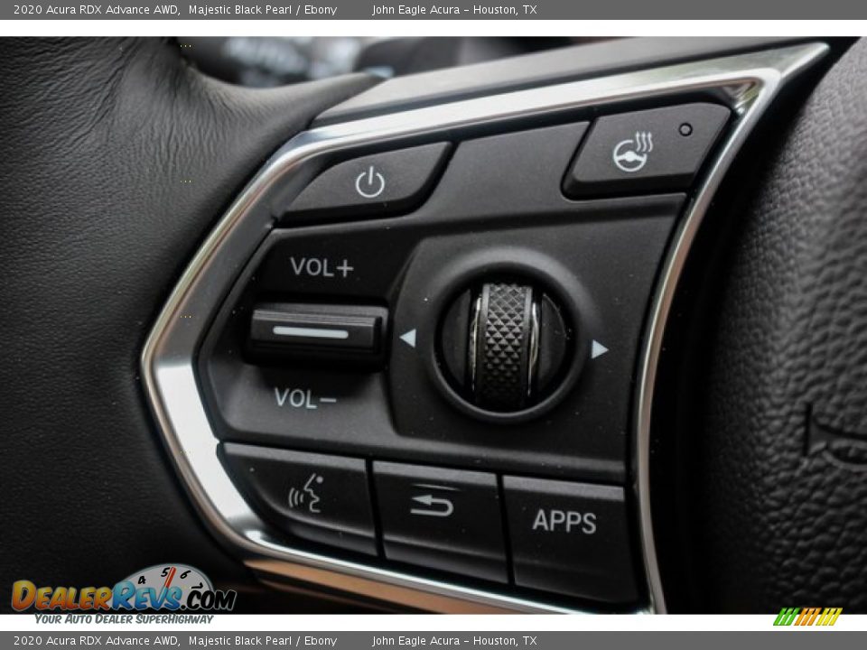 2020 Acura RDX Advance AWD Majestic Black Pearl / Ebony Photo #35