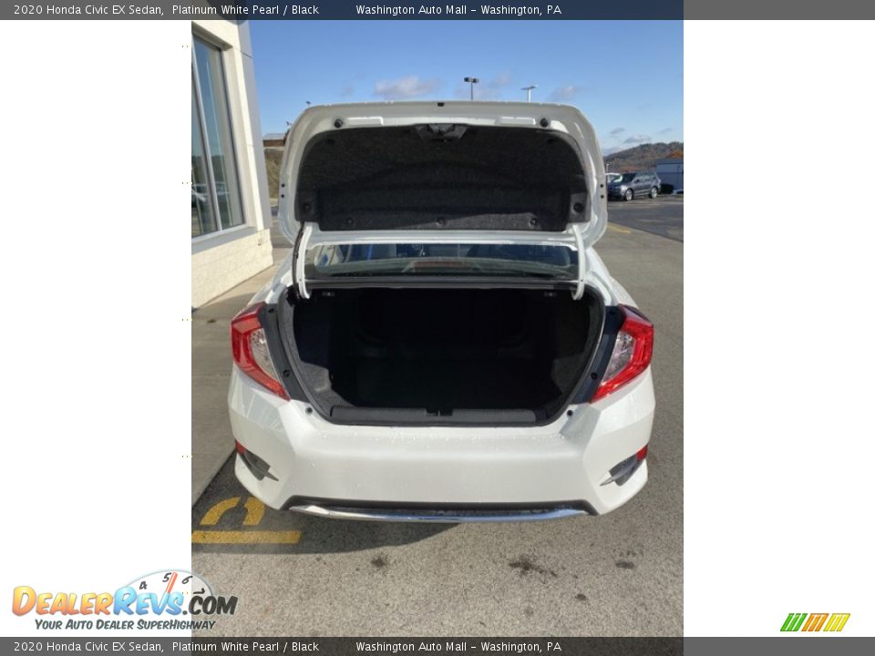 2020 Honda Civic EX Sedan Platinum White Pearl / Black Photo #20