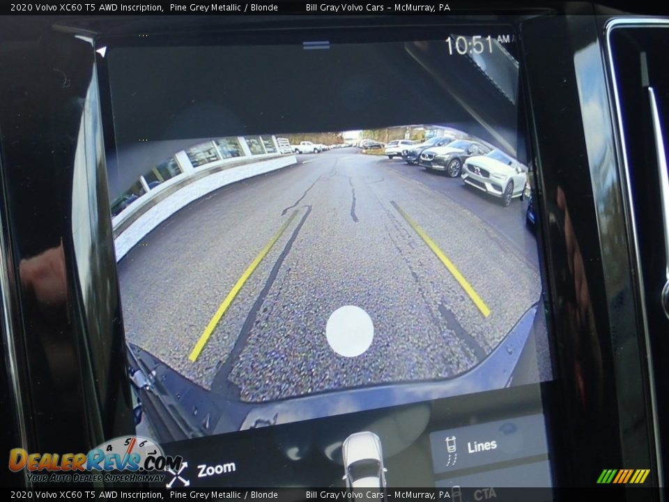 2020 Volvo XC60 T5 AWD Inscription Pine Grey Metallic / Blonde Photo #15