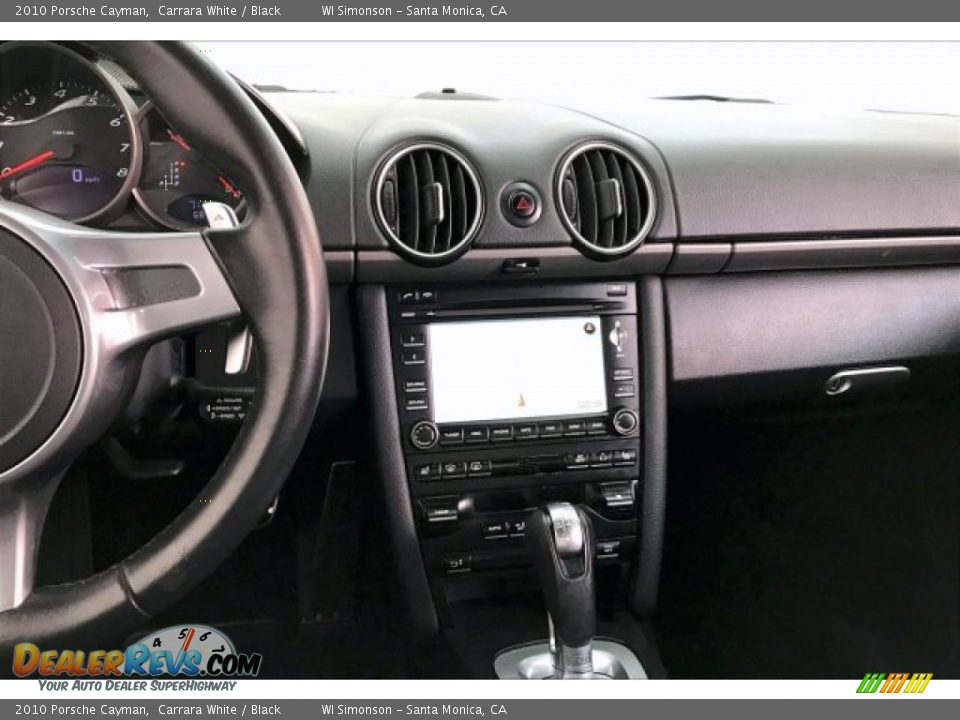2010 Porsche Cayman Carrara White / Black Photo #5