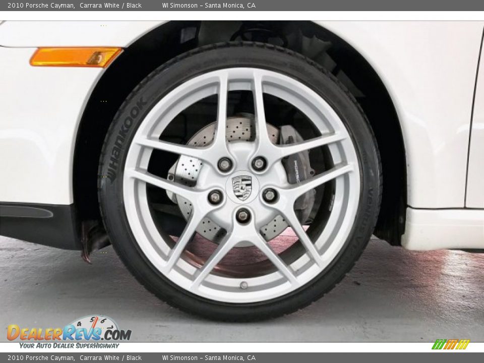 2010 Porsche Cayman Carrara White / Black Photo #7
