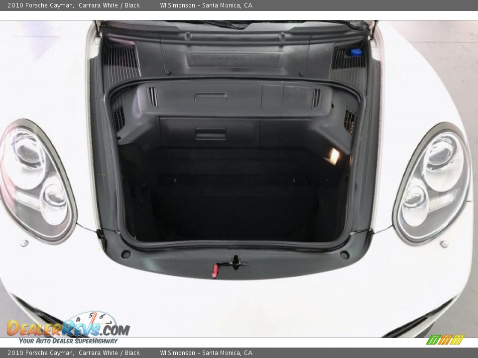 2010 Porsche Cayman Carrara White / Black Photo #8