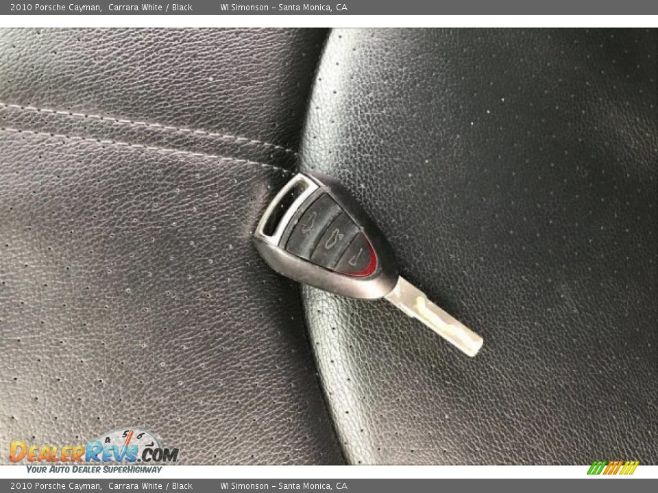 2010 Porsche Cayman Carrara White / Black Photo #10