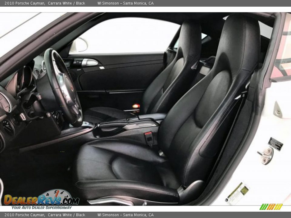 2010 Porsche Cayman Carrara White / Black Photo #12