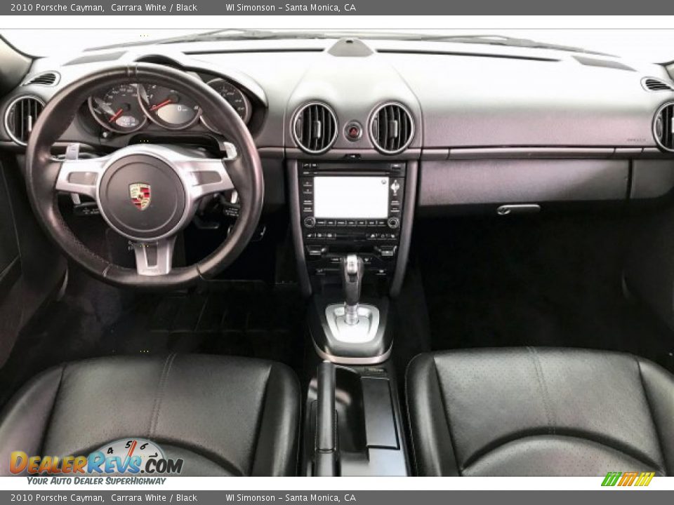 2010 Porsche Cayman Carrara White / Black Photo #14