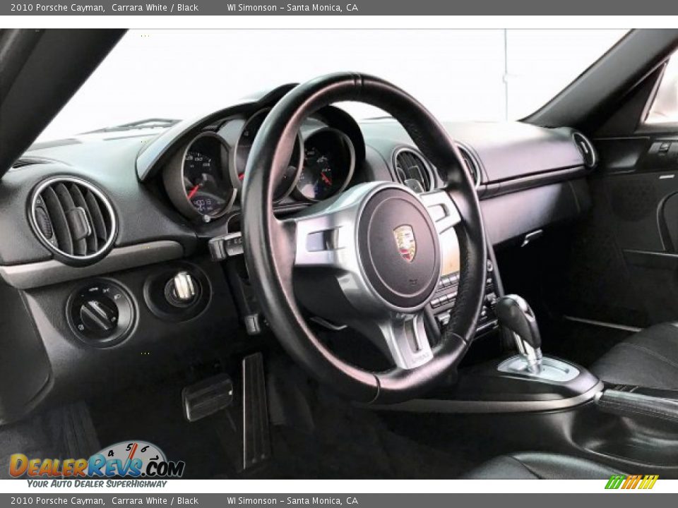 2010 Porsche Cayman Carrara White / Black Photo #18