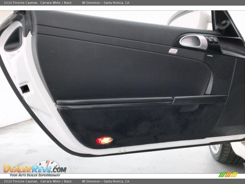 2010 Porsche Cayman Carrara White / Black Photo #21