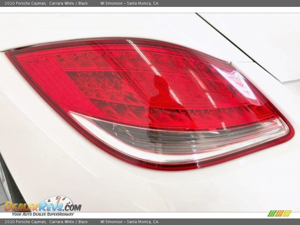 2010 Porsche Cayman Carrara White / Black Photo #22