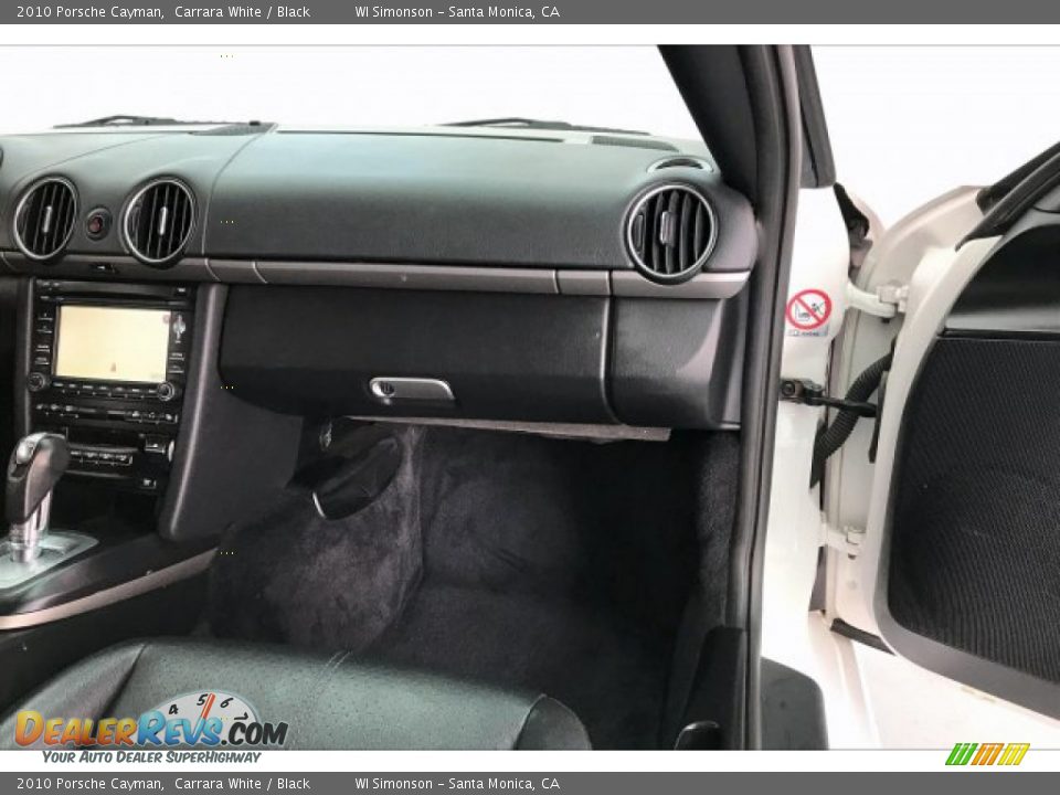 2010 Porsche Cayman Carrara White / Black Photo #24