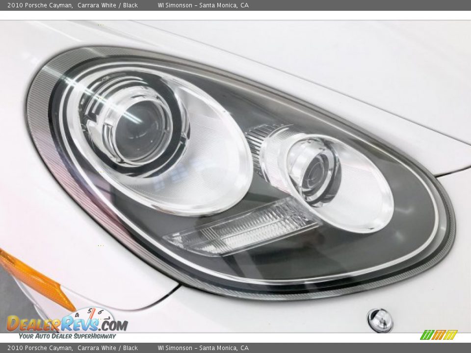 2010 Porsche Cayman Carrara White / Black Photo #27