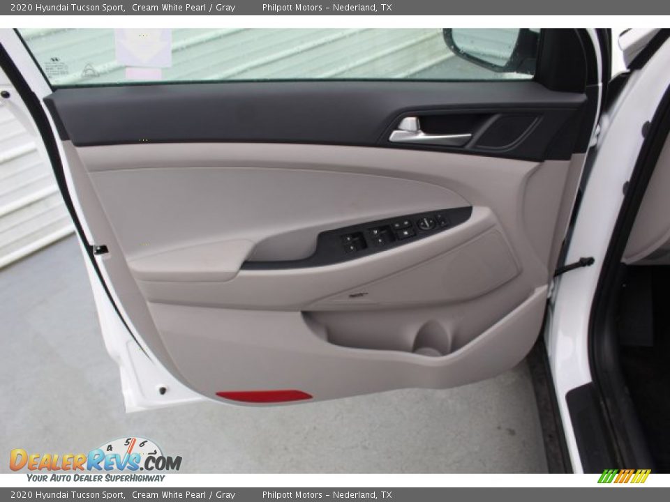 2020 Hyundai Tucson Sport Cream White Pearl / Gray Photo #9