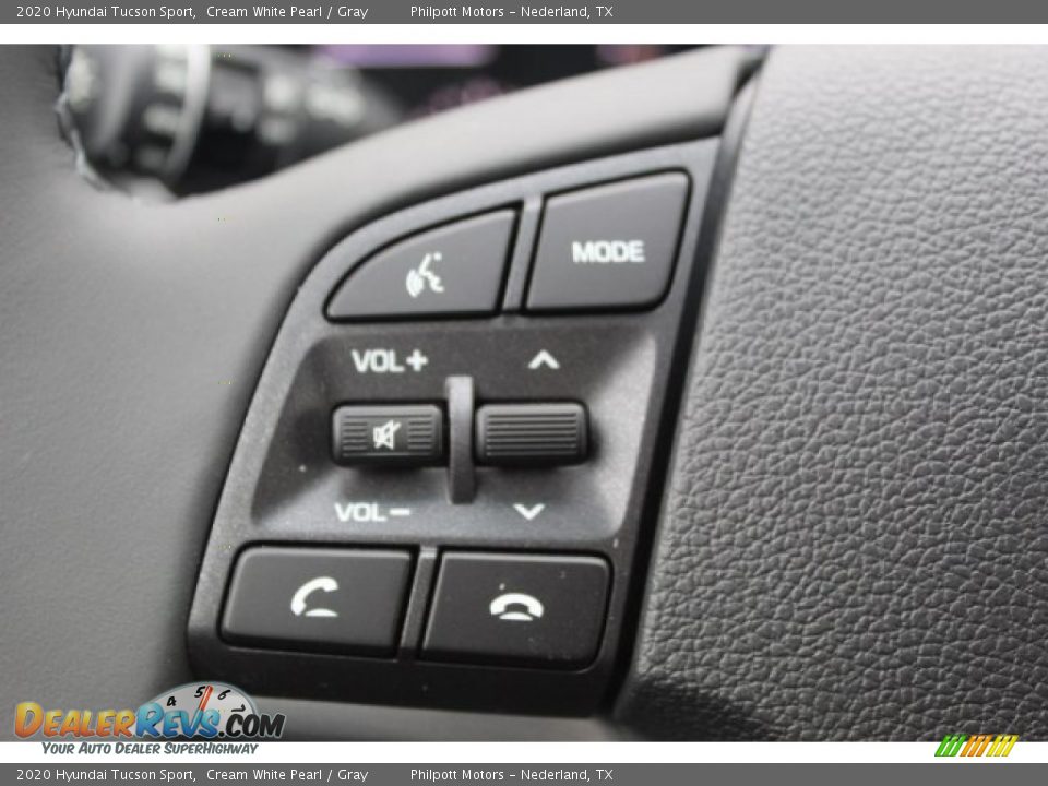 2020 Hyundai Tucson Sport Cream White Pearl / Gray Photo #12