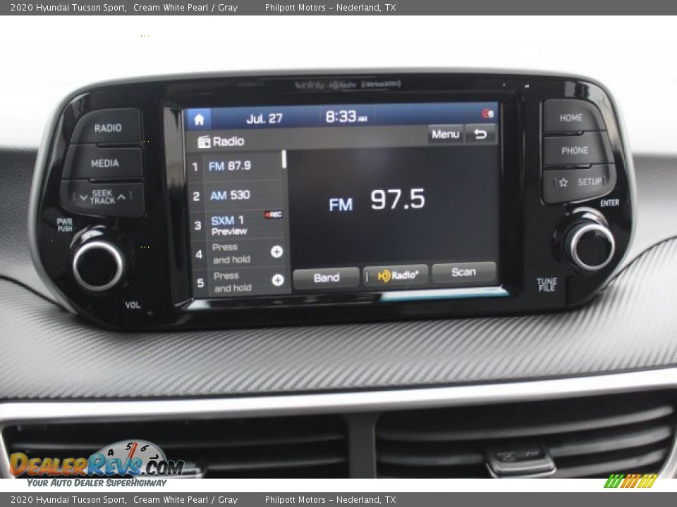 2020 Hyundai Tucson Sport Cream White Pearl / Gray Photo #16