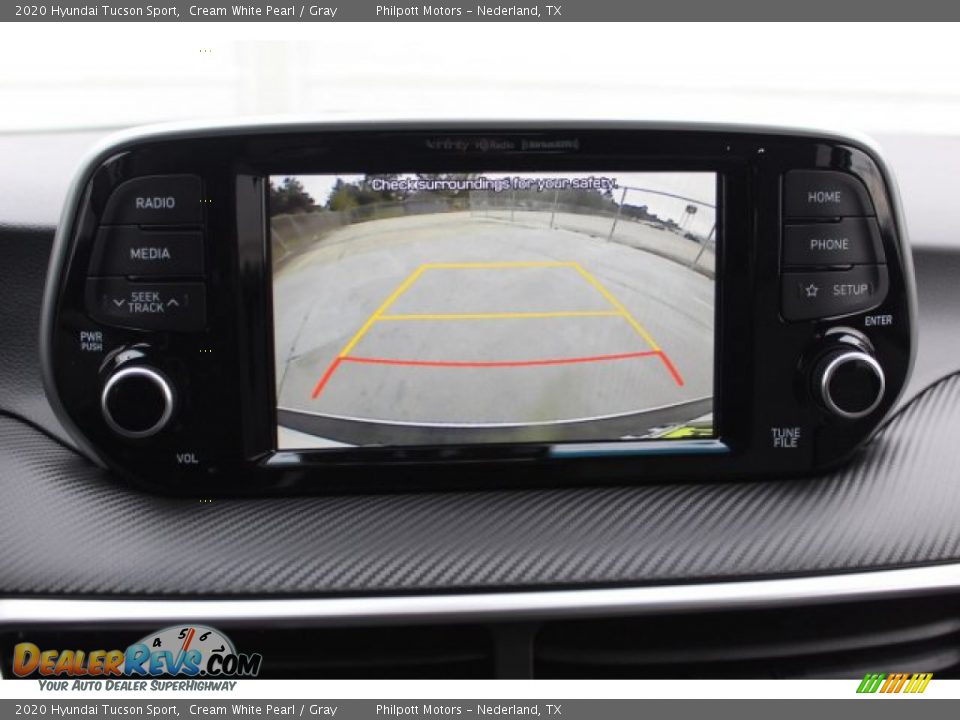 2020 Hyundai Tucson Sport Cream White Pearl / Gray Photo #19