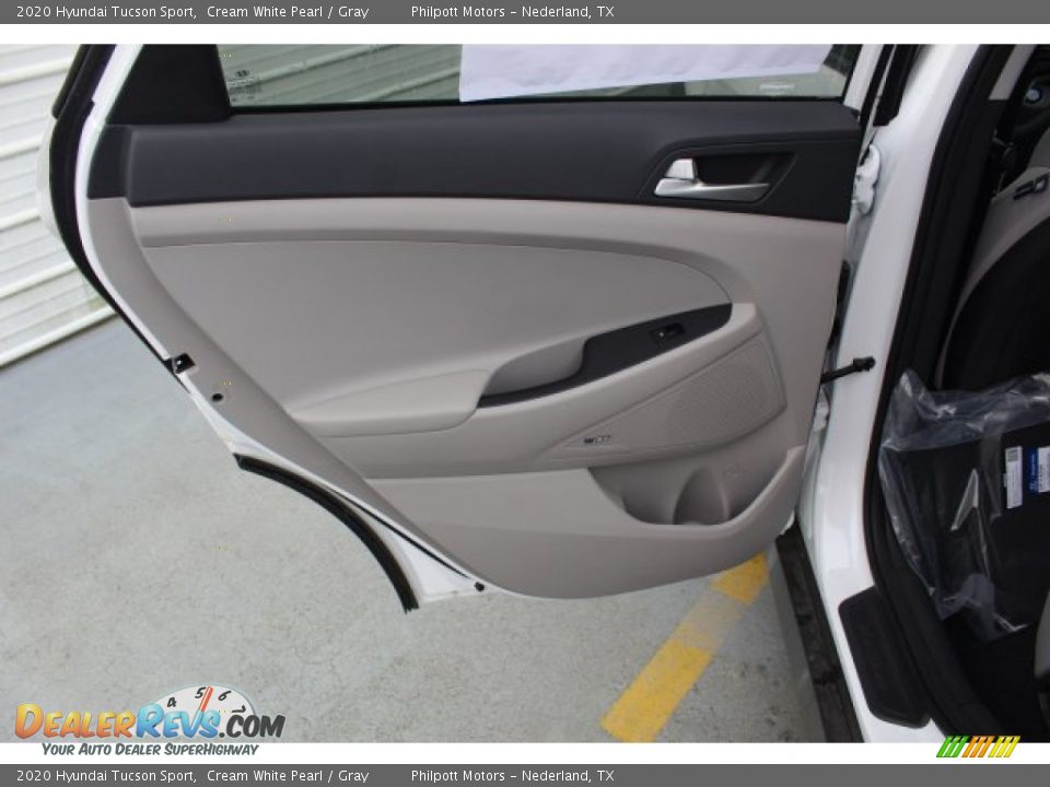 2020 Hyundai Tucson Sport Cream White Pearl / Gray Photo #20