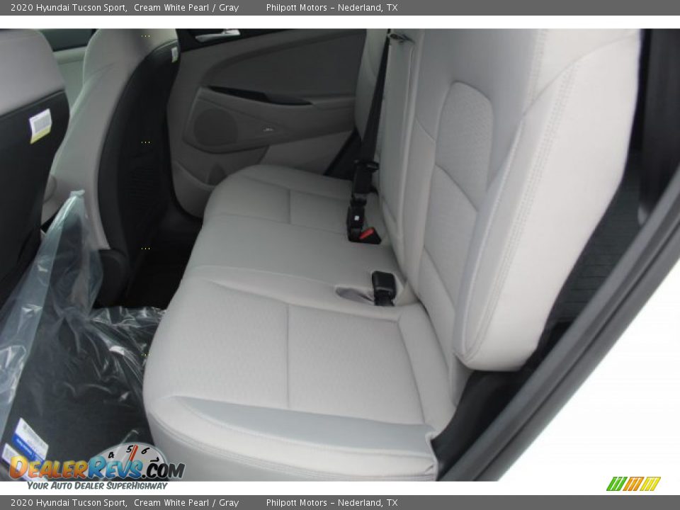 2020 Hyundai Tucson Sport Cream White Pearl / Gray Photo #21