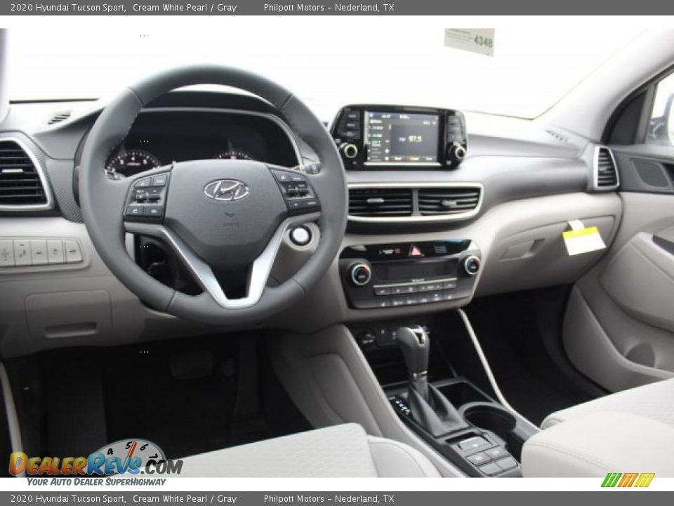 2020 Hyundai Tucson Sport Cream White Pearl / Gray Photo #22