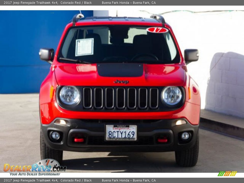 2017 Jeep Renegade Trailhawk 4x4 Colorado Red / Black Photo #7