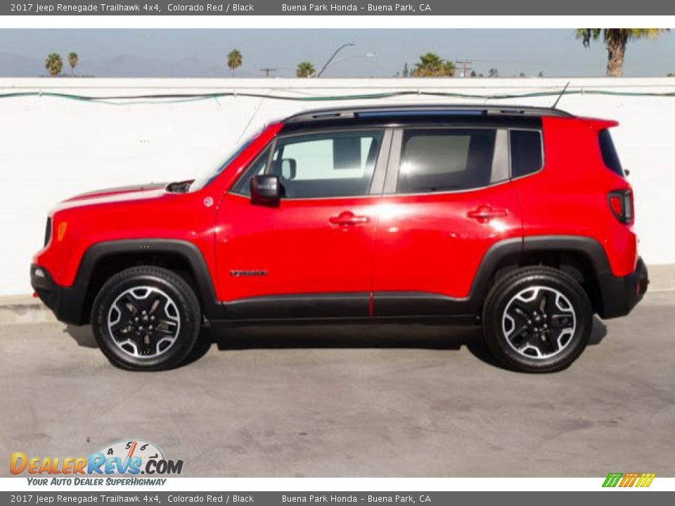 2017 Jeep Renegade Trailhawk 4x4 Colorado Red / Black Photo #8