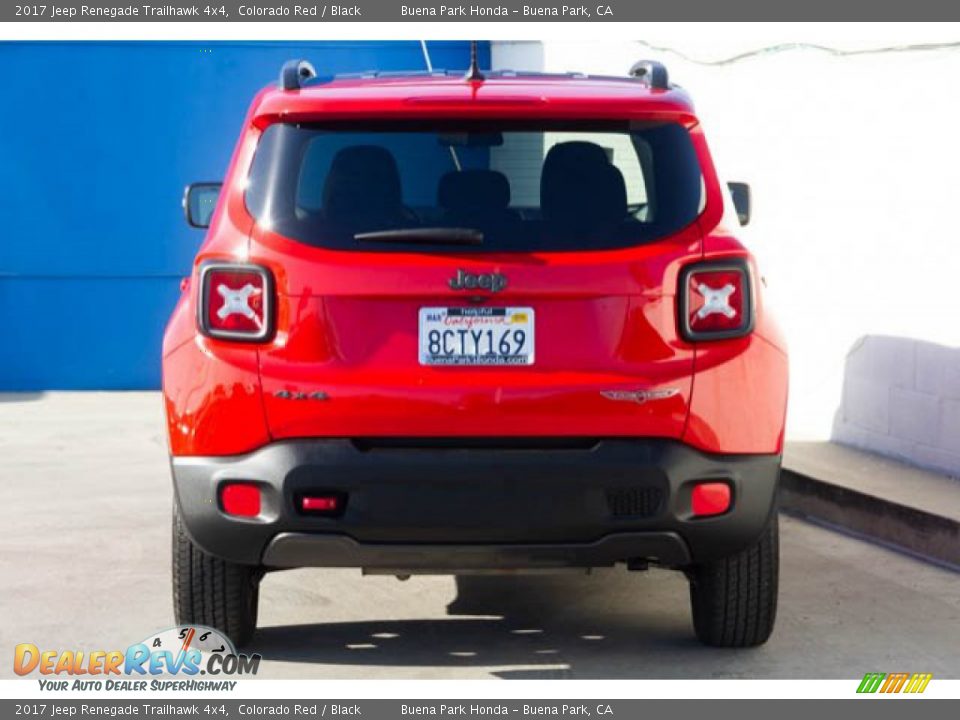 2017 Jeep Renegade Trailhawk 4x4 Colorado Red / Black Photo #9