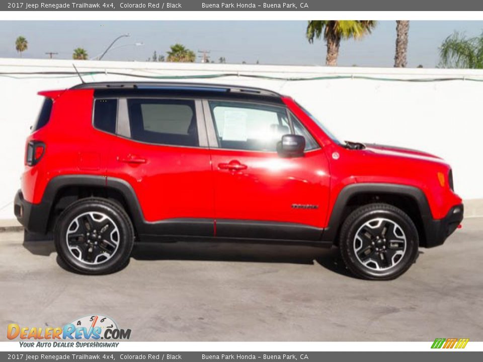 2017 Jeep Renegade Trailhawk 4x4 Colorado Red / Black Photo #12