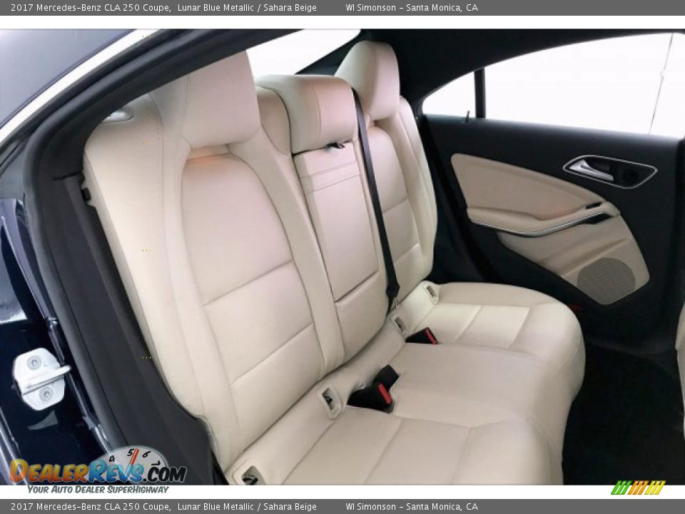 2017 Mercedes-Benz CLA 250 Coupe Lunar Blue Metallic / Sahara Beige Photo #13