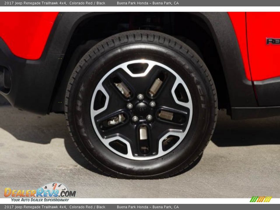 2017 Jeep Renegade Trailhawk 4x4 Colorado Red / Black Photo #35