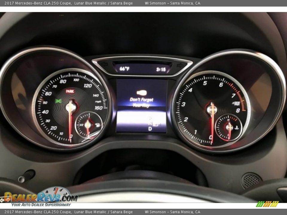2017 Mercedes-Benz CLA 250 Coupe Lunar Blue Metallic / Sahara Beige Photo #20