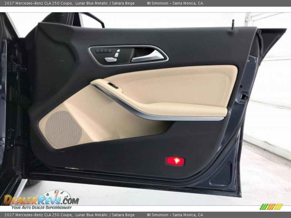 2017 Mercedes-Benz CLA 250 Coupe Lunar Blue Metallic / Sahara Beige Photo #29