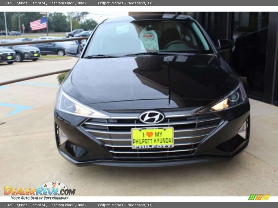 2020 Hyundai Elantra SE Phantom Black / Black Photo #3