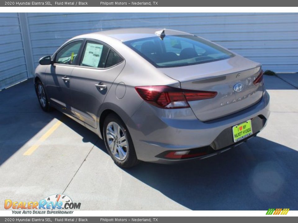 2020 Hyundai Elantra SEL Fluid Metal / Black Photo #6