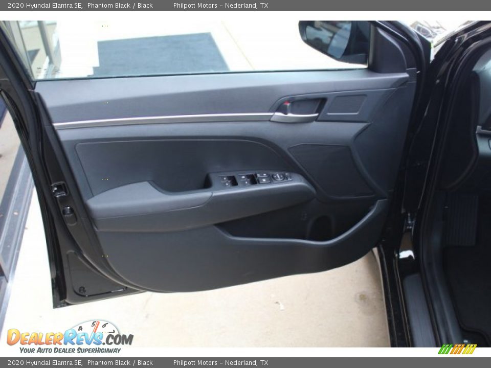2020 Hyundai Elantra SE Phantom Black / Black Photo #7