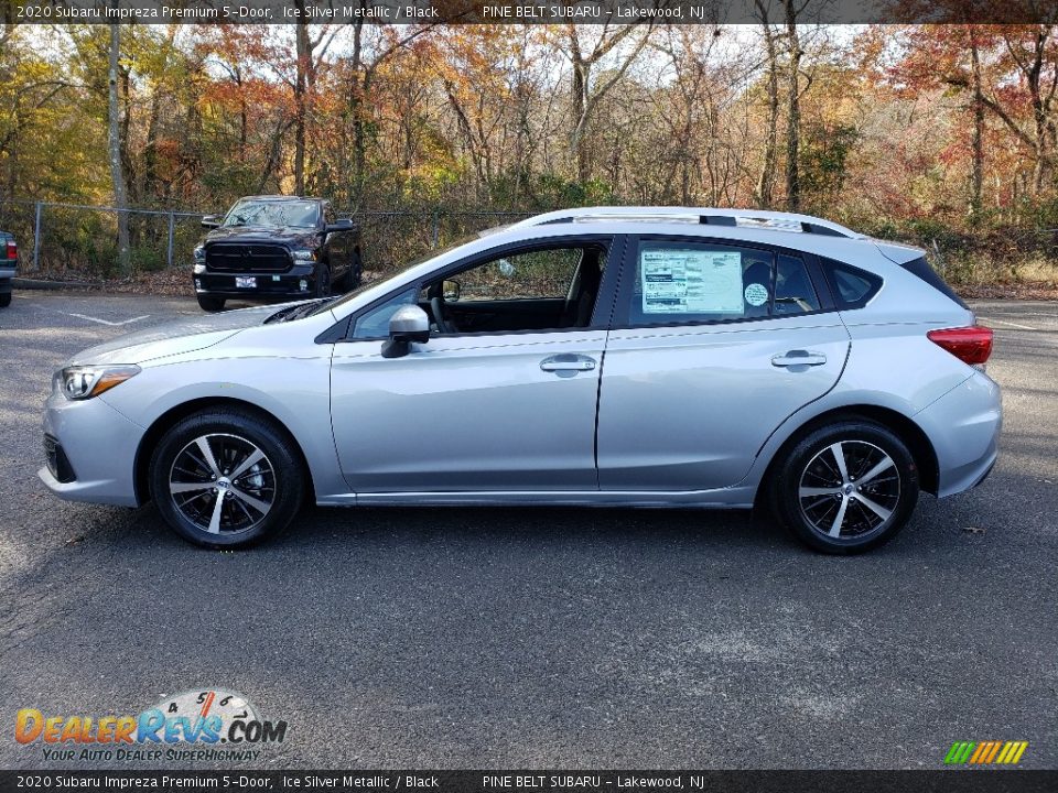 Ice Silver Metallic 2020 Subaru Impreza Premium 5-Door Photo #3