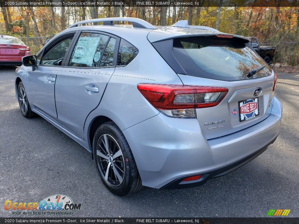 2020 Subaru Impreza Premium 5-Door Ice Silver Metallic / Black Photo #4