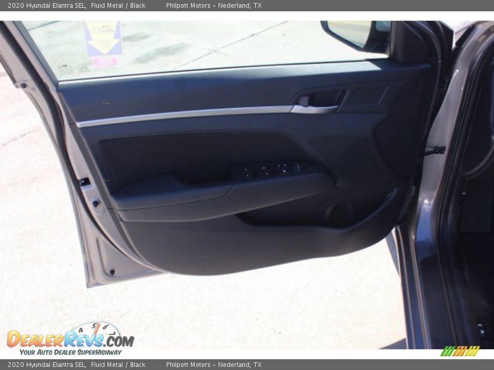 2020 Hyundai Elantra SEL Fluid Metal / Black Photo #9