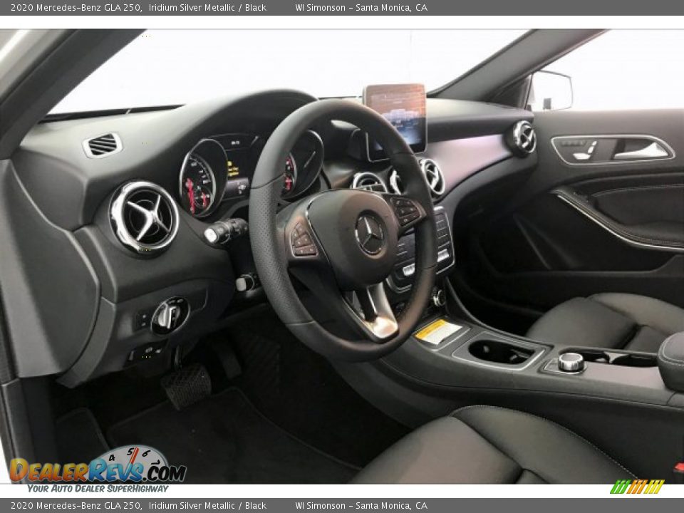 2020 Mercedes-Benz GLA 250 Iridium Silver Metallic / Black Photo #4