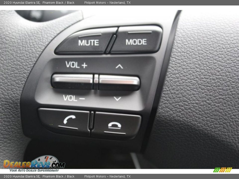 2020 Hyundai Elantra SE Phantom Black / Black Photo #11