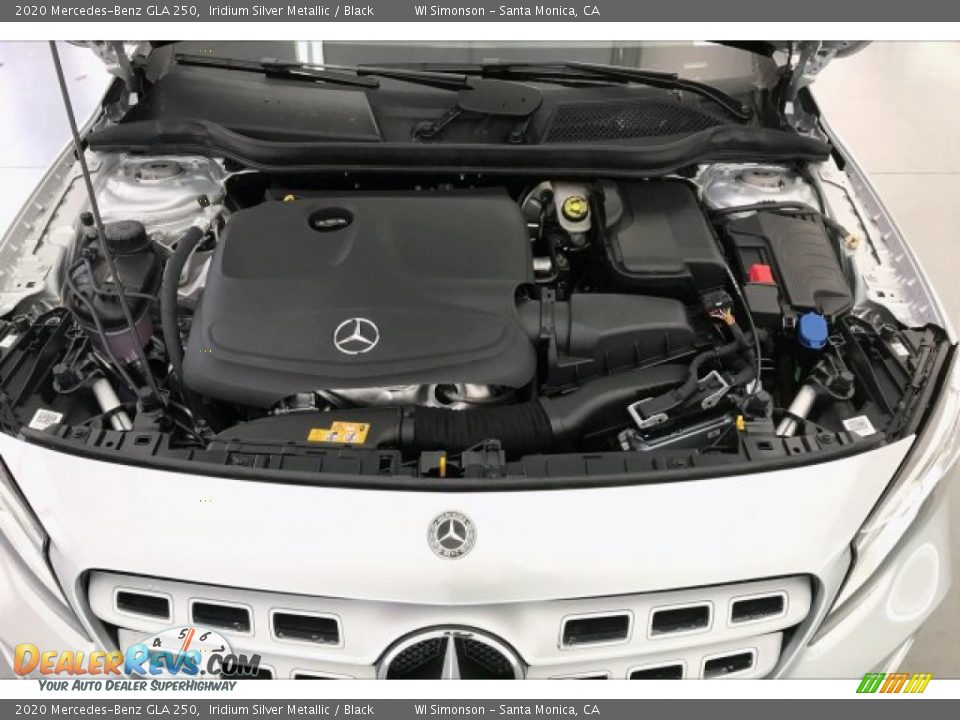 2020 Mercedes-Benz GLA 250 Iridium Silver Metallic / Black Photo #8
