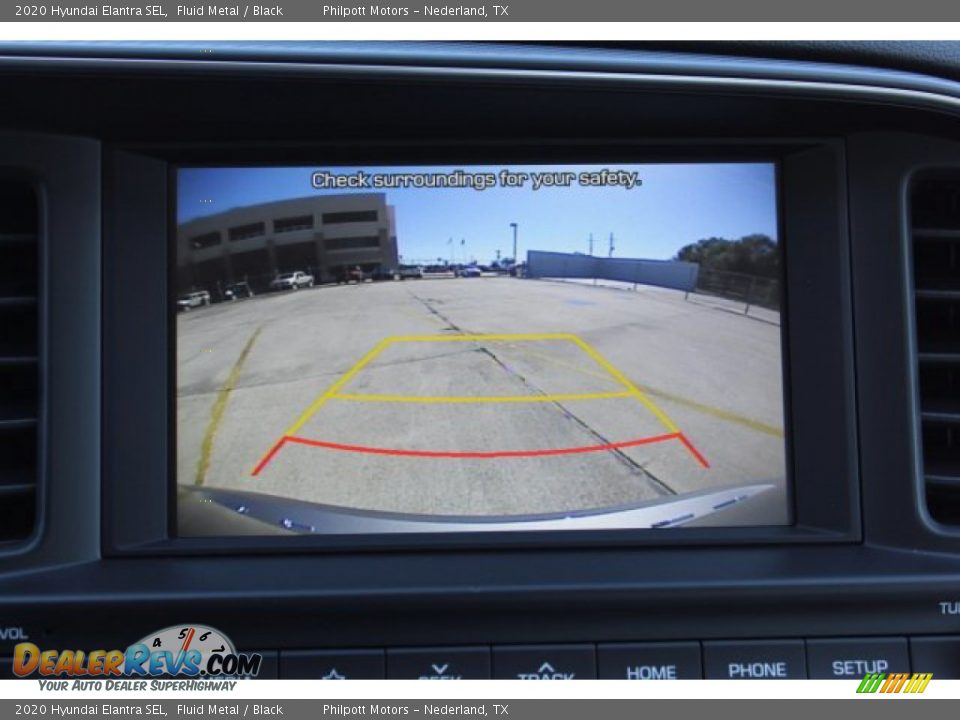2020 Hyundai Elantra SEL Fluid Metal / Black Photo #18